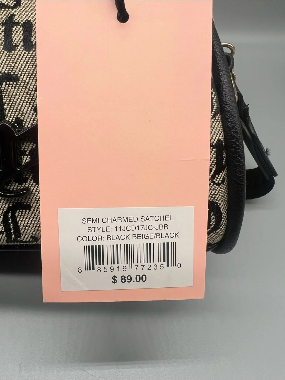 Juicy couture semi charmed satchel purse Color